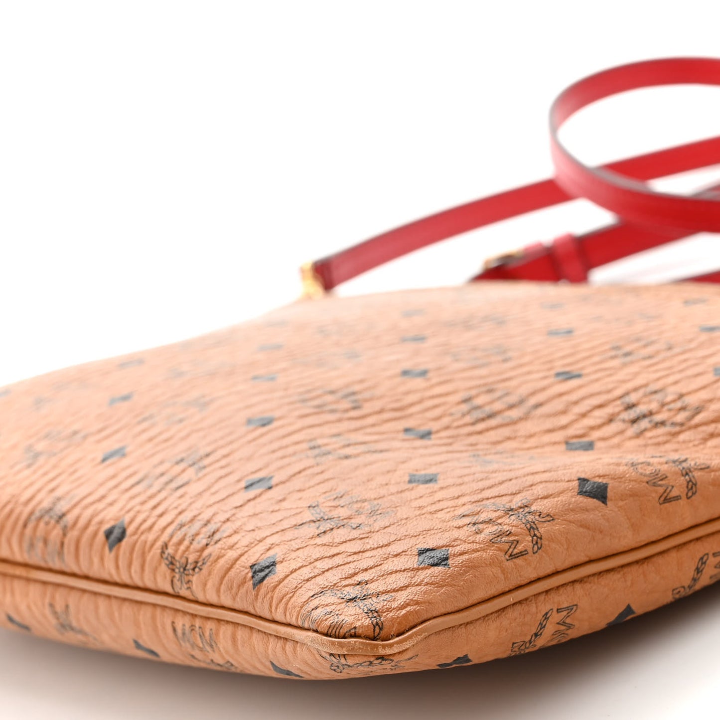 Visetos Original Medium Pouch Cognac Red