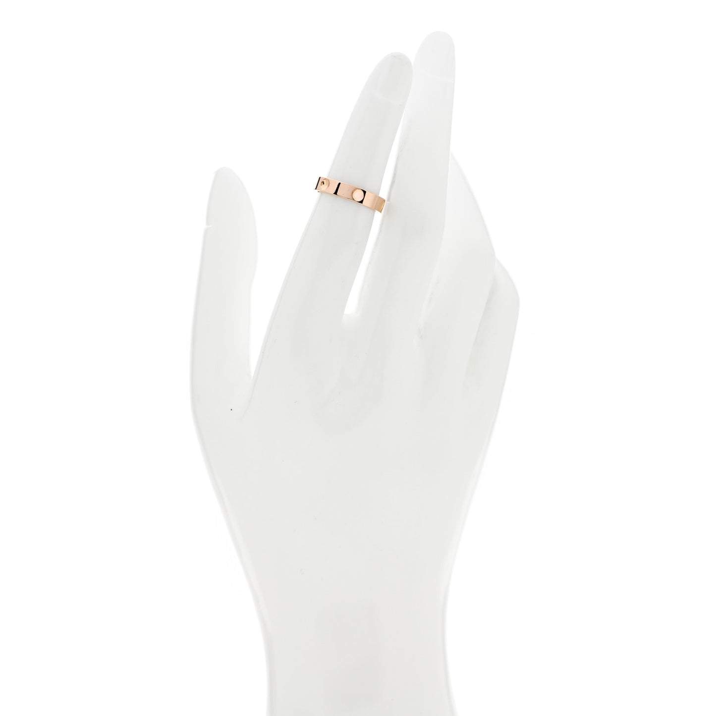 18K Rose Gold Empreinte Ring 48 4.5