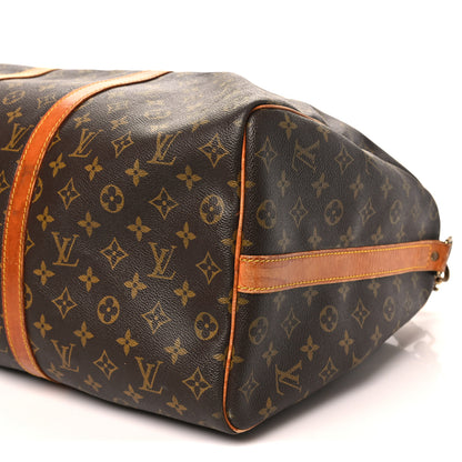 Louis Vuitton Monogram Keepall Bandouliere 50 8 of 13