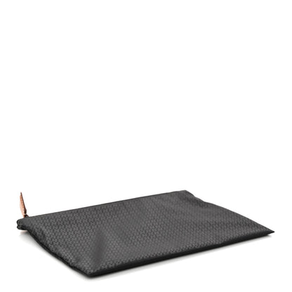 Hermes Technical Silk H En Bias Silky Pocket Cosmetic Case Black 4 of 8
