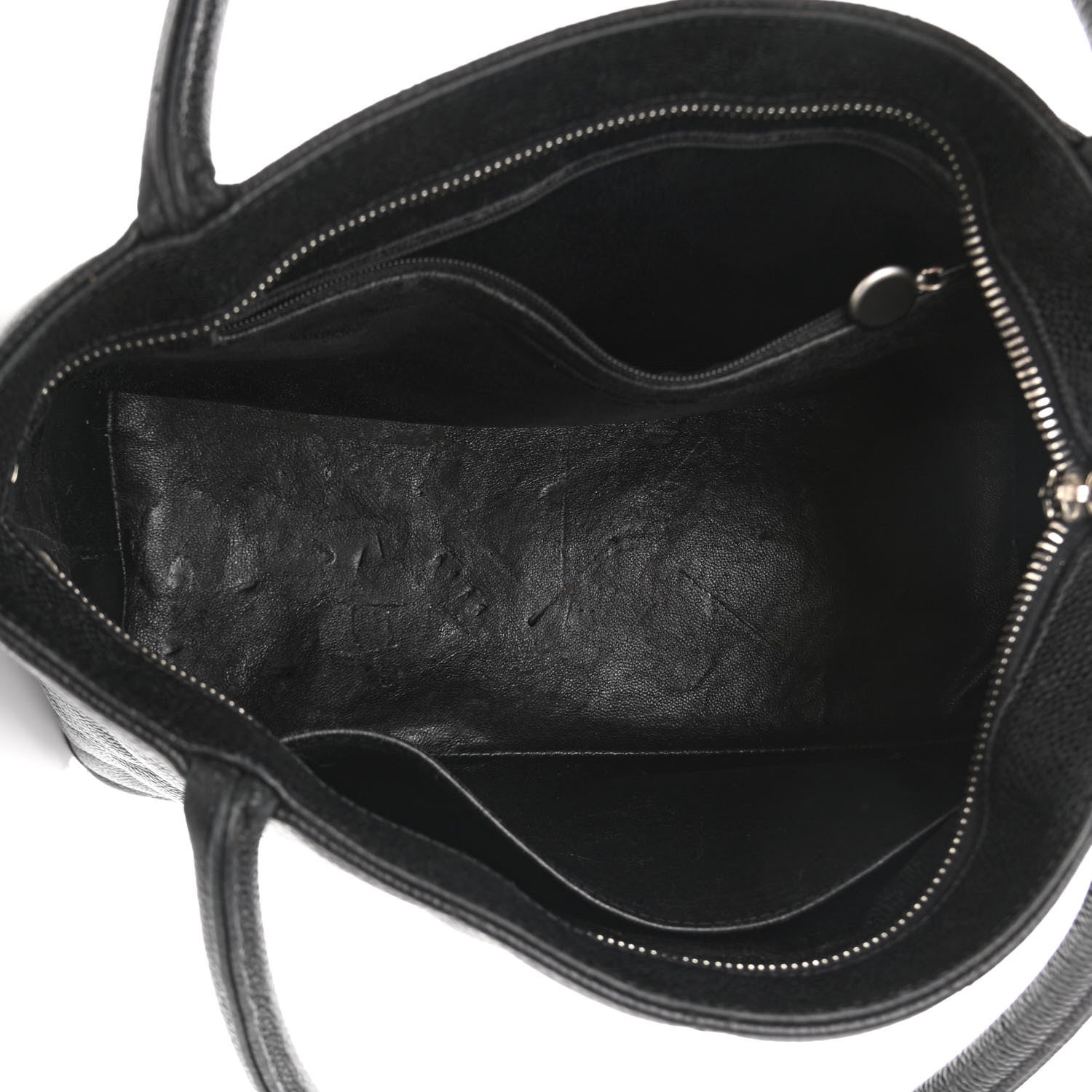 Chanel Caviar Quilted Medallion Tote Black 5 of 14