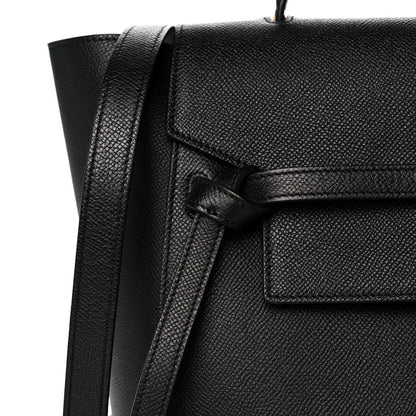 Celine Grained Calfskin Mini Belt Bag Black 8 of 15