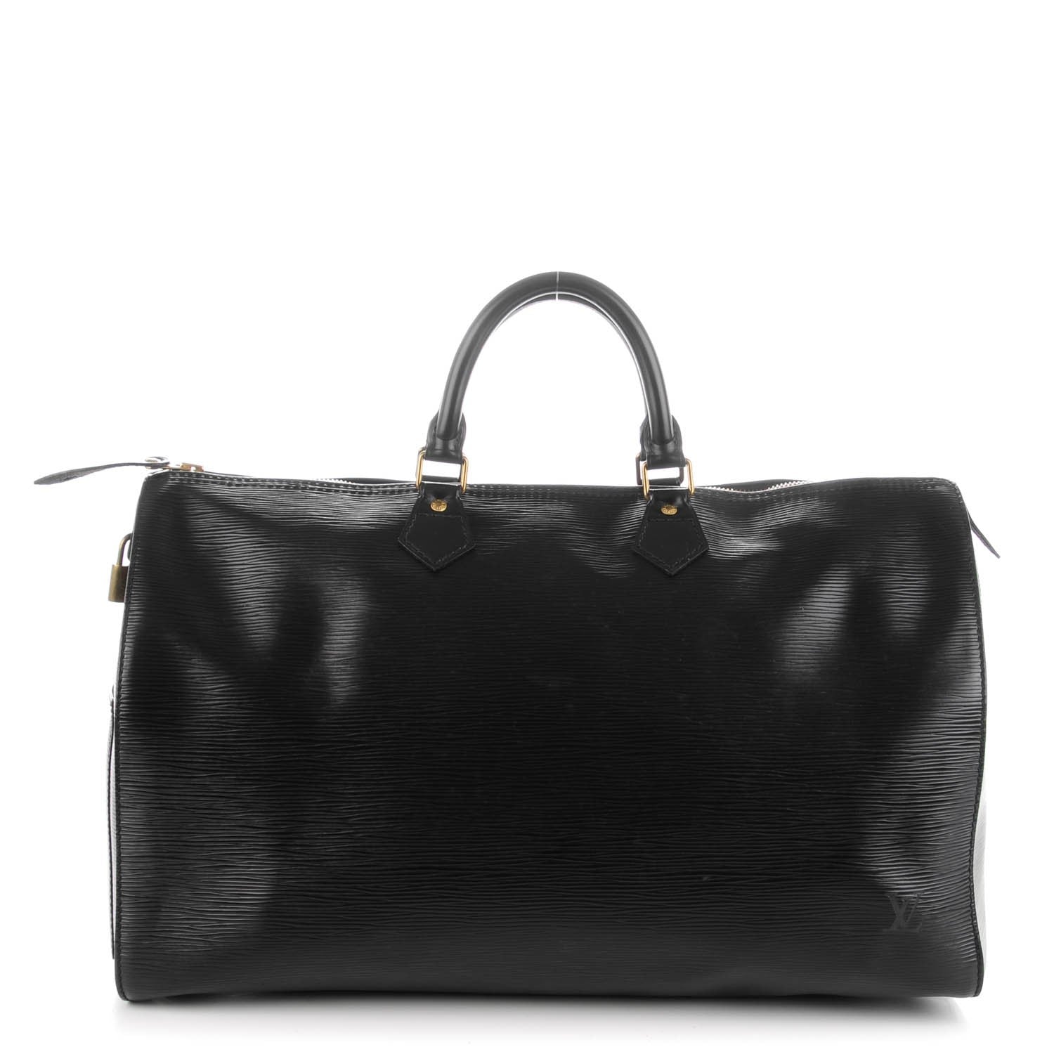 Louis Vuitton Epi Speedy 40 Black 149277 – FASHIONPHILE