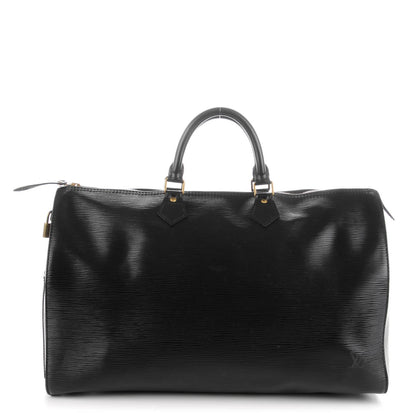 Louis Vuitton Epi Speedy 40 Black 1 of 7