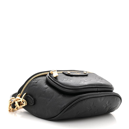 Louis Vuitton Empreinte Mini Bumbag Black 4 of 9