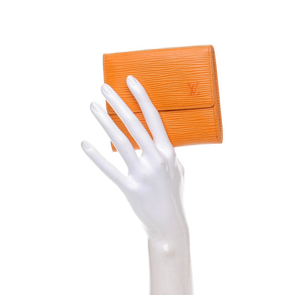 Louis Vuitton Epi Elise Wallet Mandarin 2 of 8
