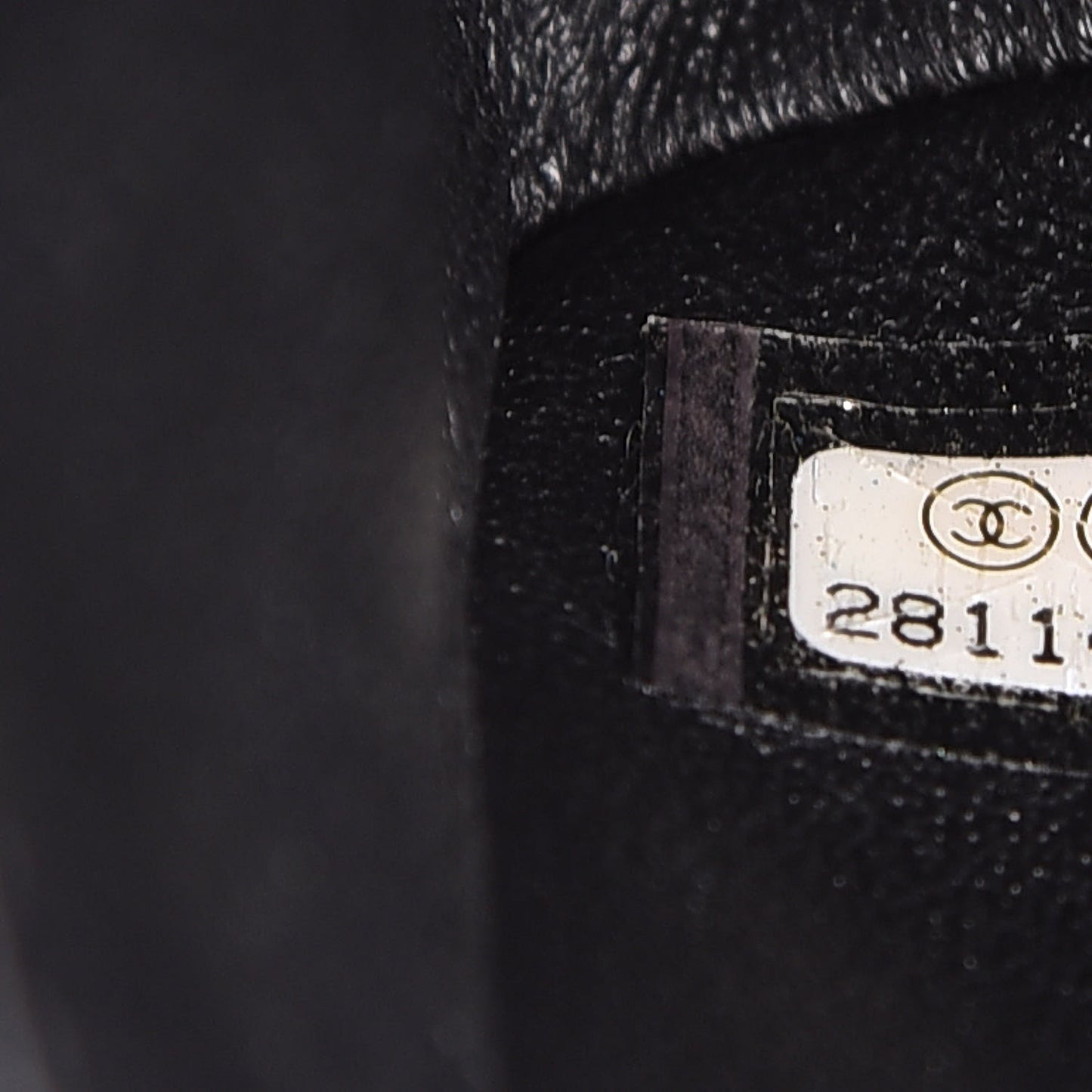 Aged Calfskin Quilted 2.55 Reissue Mini Flap Black