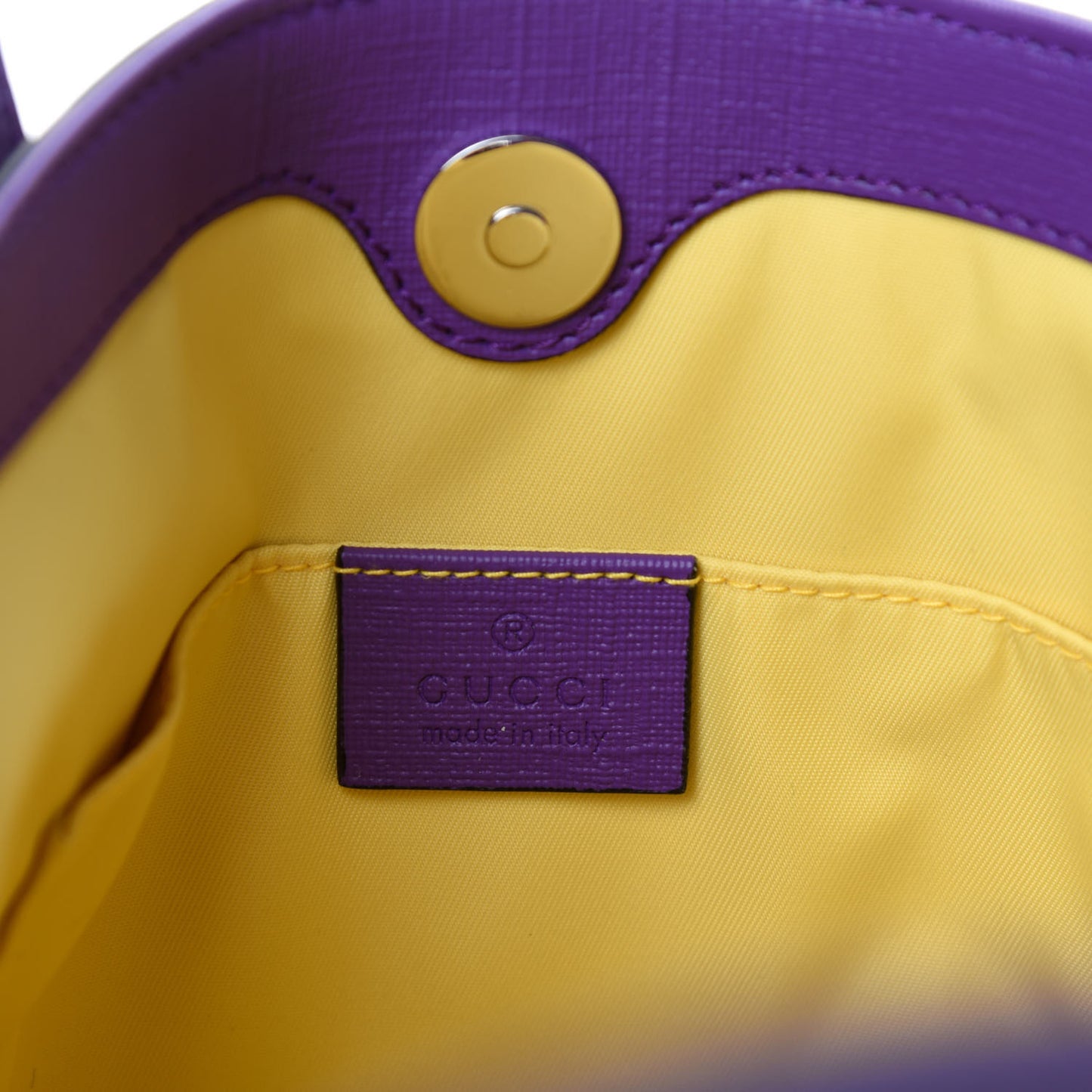 GG Supreme Monogram Childrens Rainbow Birds Tote