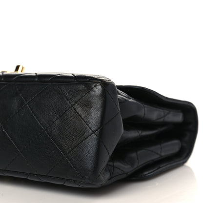 Chanel Lambskin Quilted Medium Double Sided Flap Black 10 of 10