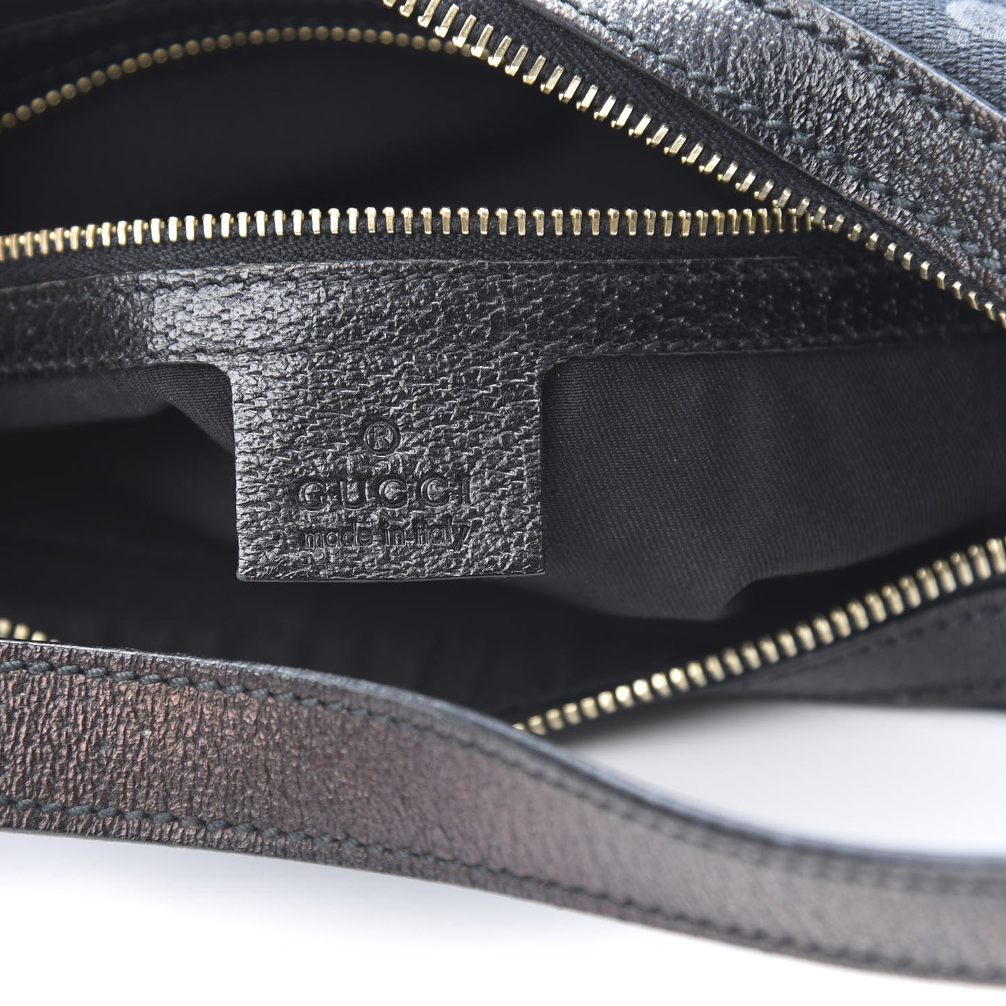 Monogram Small Charmy Hobo Black