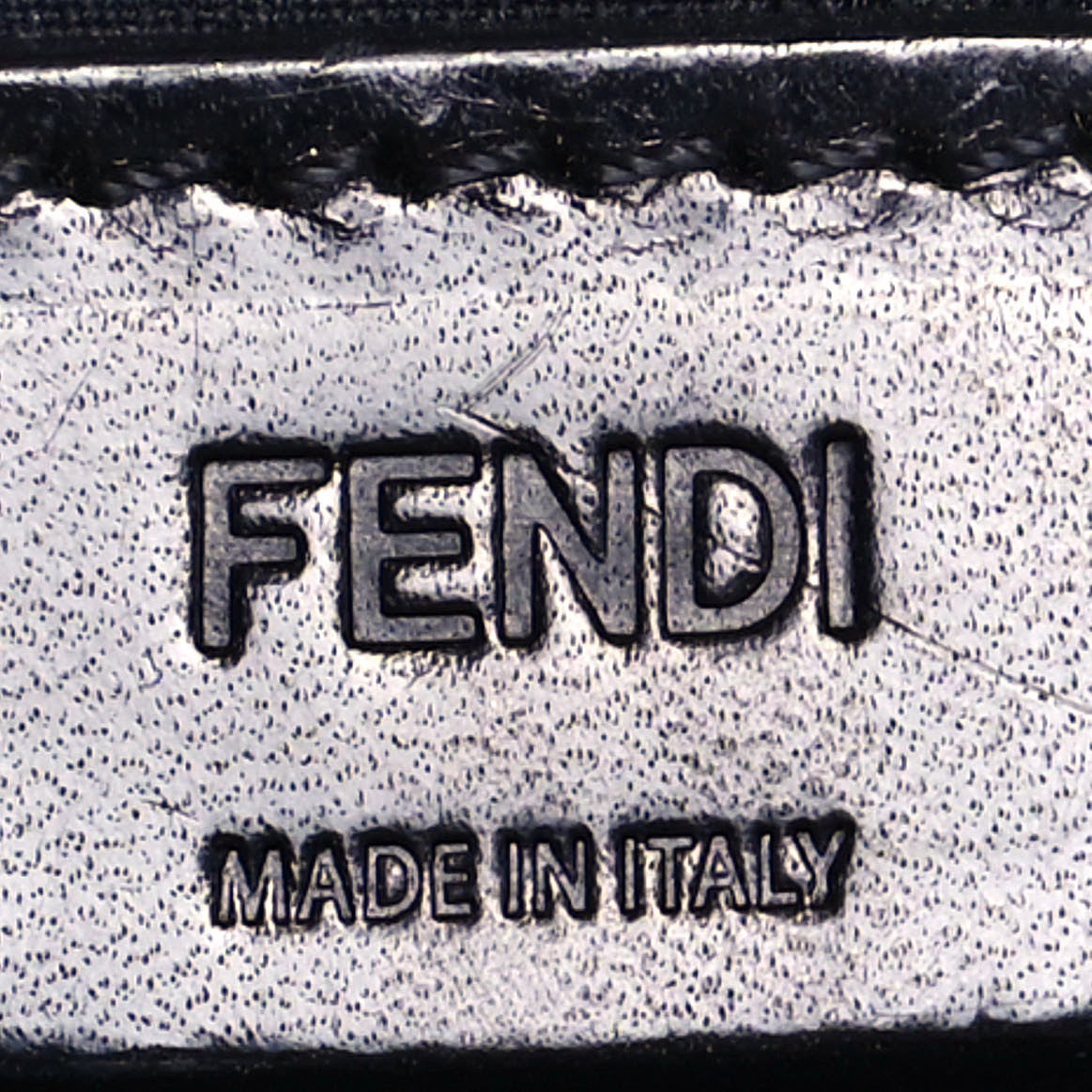 Fendi Vitello Century Opaco F is Fendi Bi-Color Triplette Pouch Set Black 8 of 13