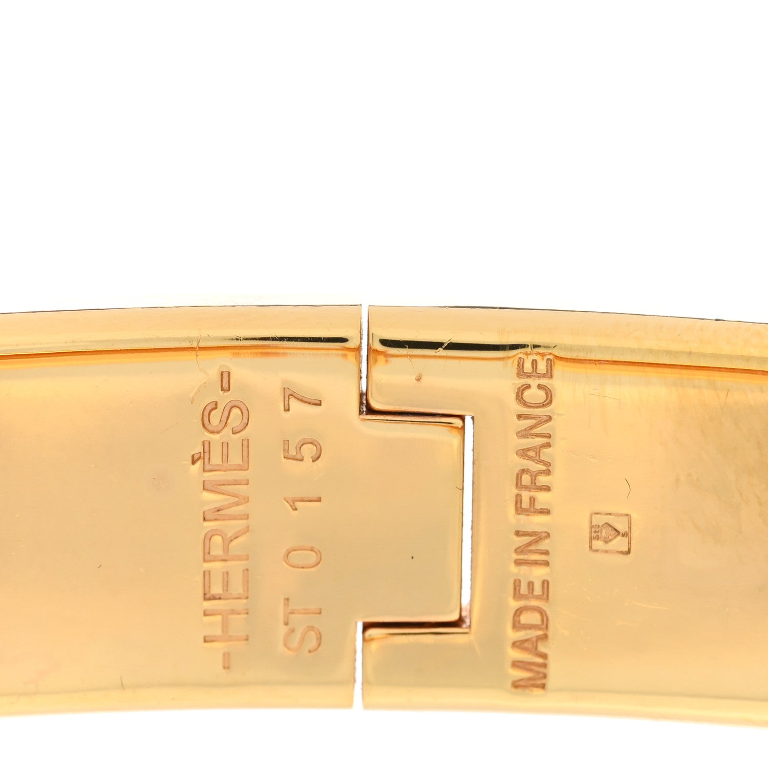 Hermes Enamel Narrow Clic Clac H Bracelet PM Black 5 of 5