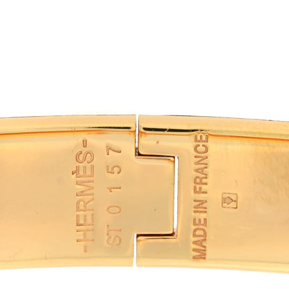 Hermes Enamel Narrow Clic Clac H Bracelet PM Black 5 of 5