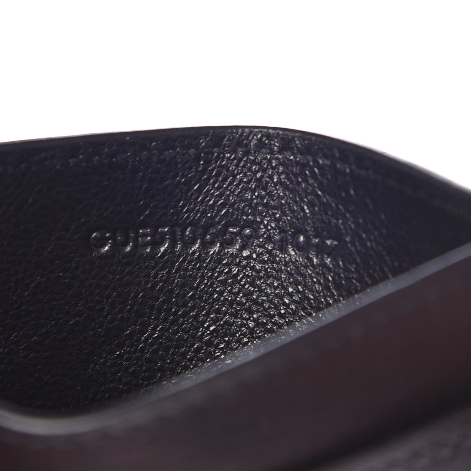 Saint Laurent Calfskin Card Case Black 7 of 7