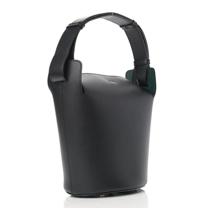 Burberry Supple Calfskin Small Bucket Black 4 of 14