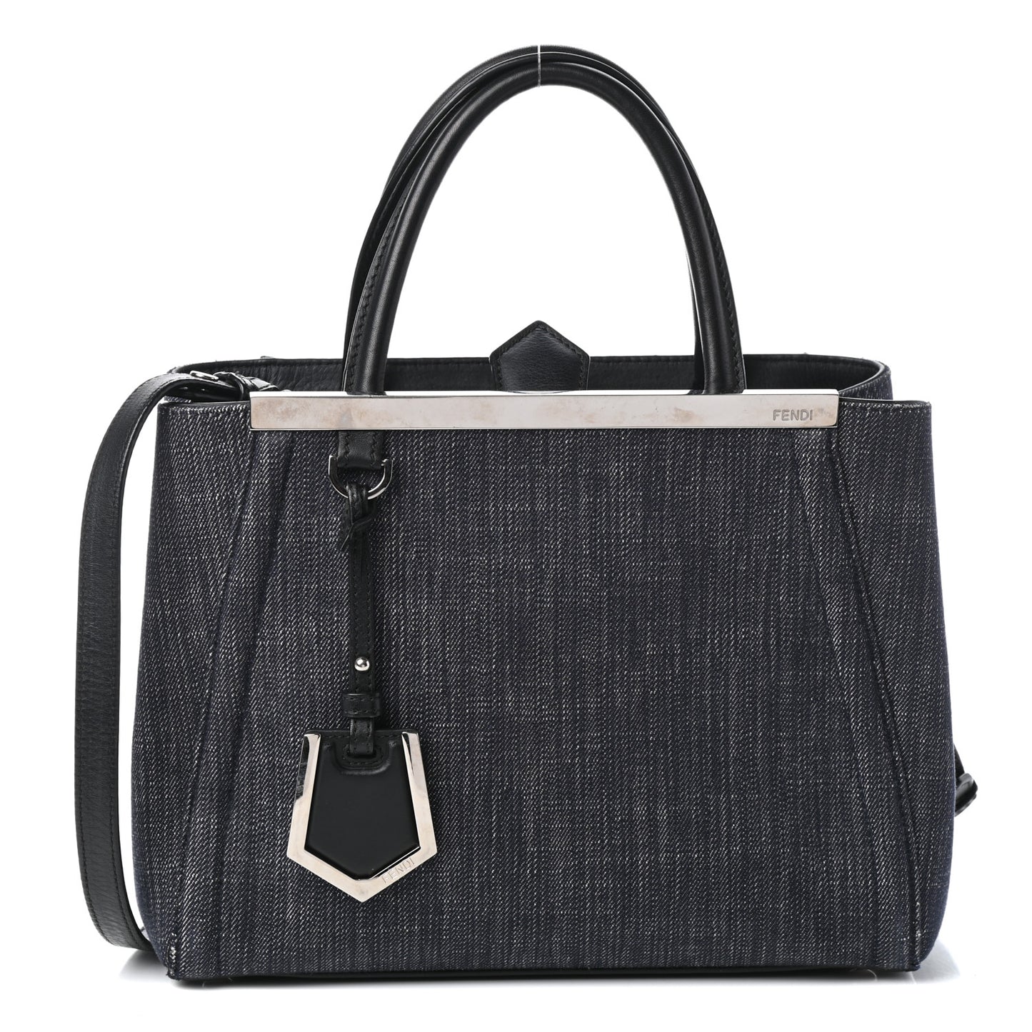 Denim Petite 2Jours Tote Blue Black