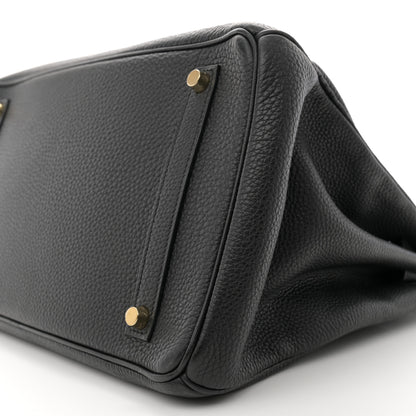 Hermes Togo Birkin 35 Black 10 of 13