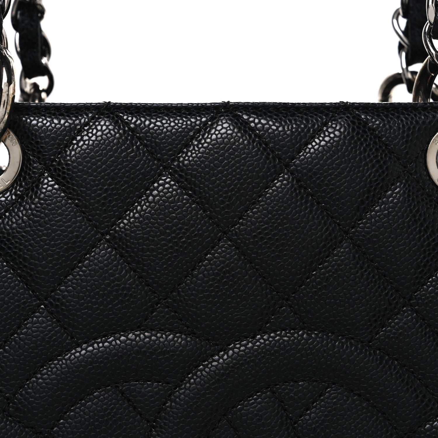 Chanel Caviar Quilted XL Grand Shopping Tote GST Black 8 of 10