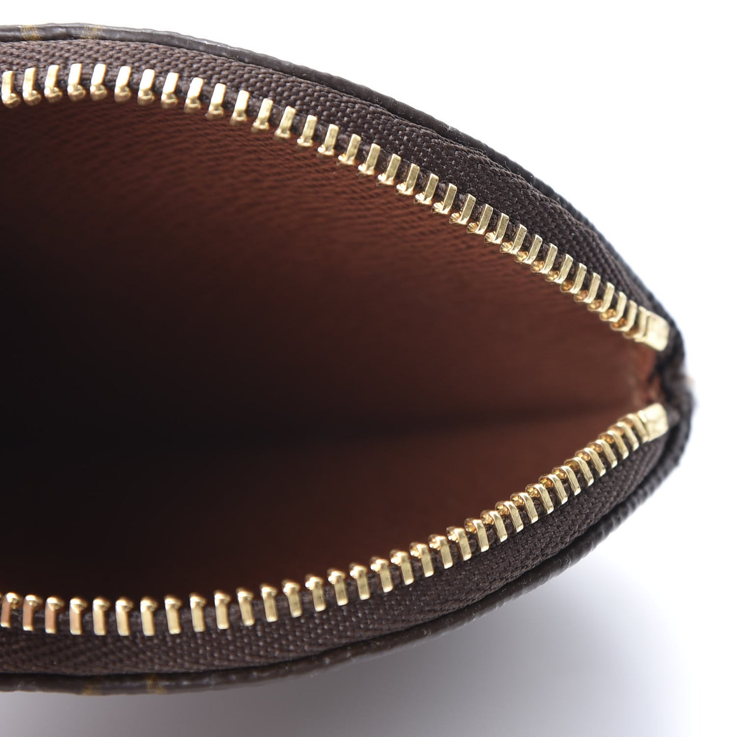 Monogram Round Coin Purse