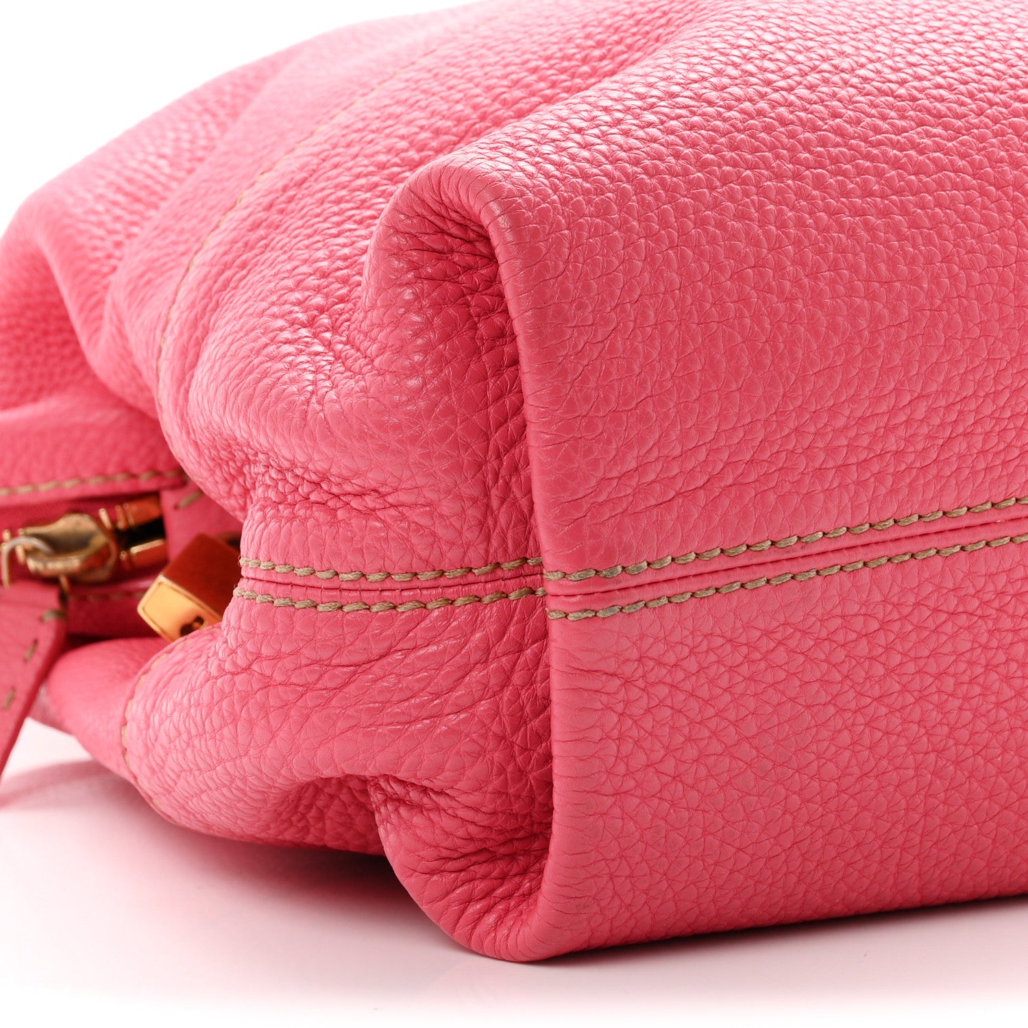 Fendi Cuoio Romano Selleria 2Bag Tote Pink 8 of 9