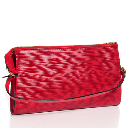 Louis Vuitton Epi Pochette Accessories 21 Rouge 3 of 7