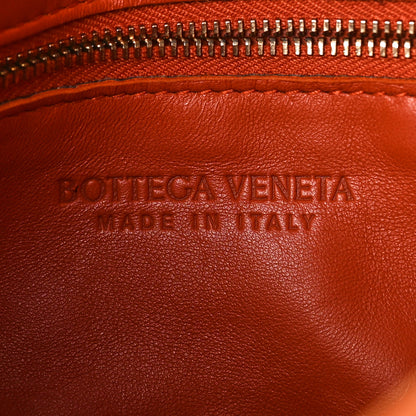 Bottega Veneta Grained Calfskin Maxi Intrecciato Cassette Crossbody Bag Burned Orange 6 of 10