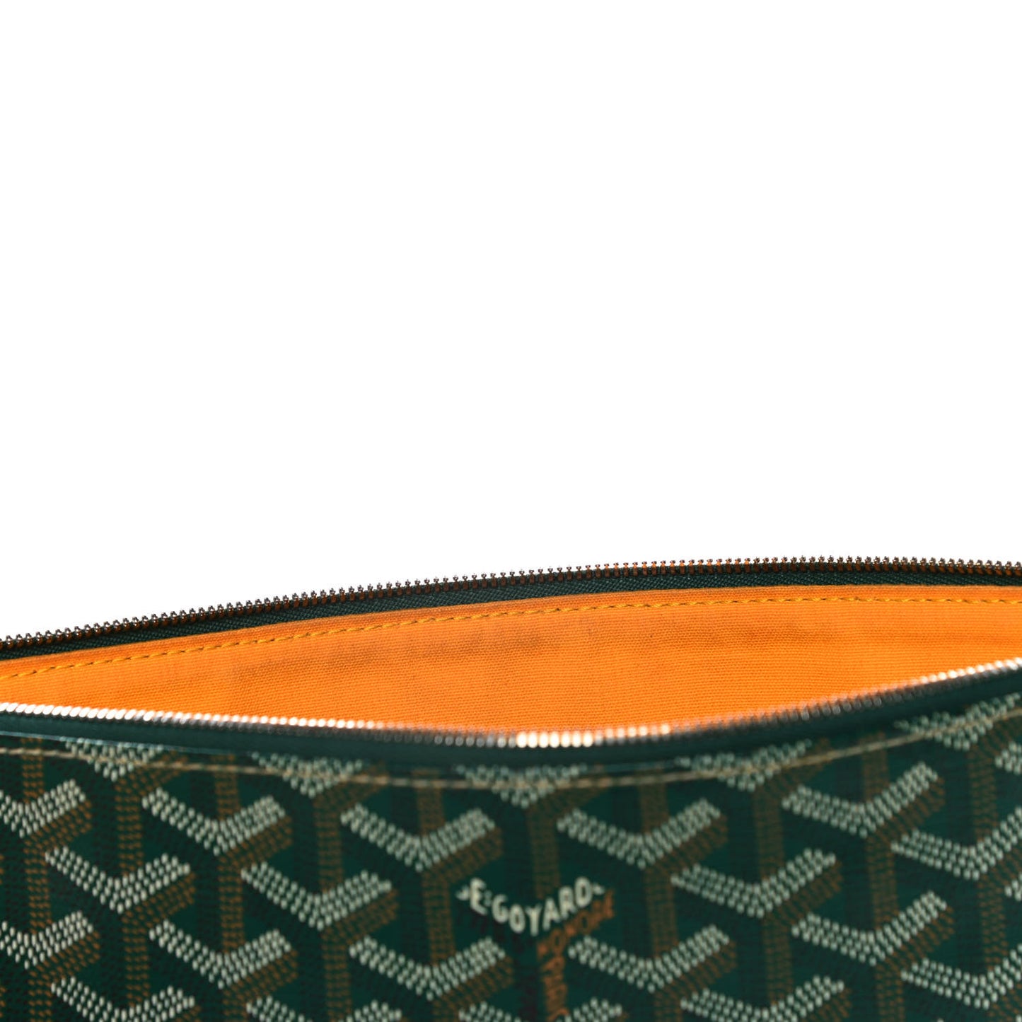 Goyardine Senat Pochette MM Green
