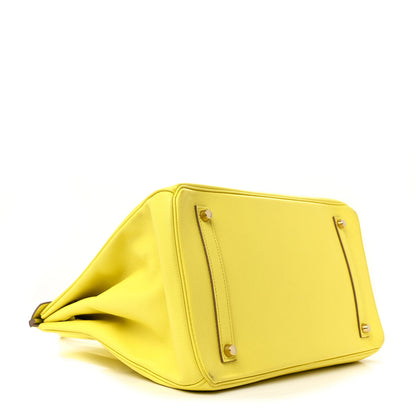 Hermes Epsom Birkin 35 Lime 4 of 14
