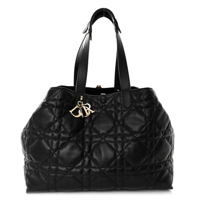 Christian Dior Calfskin Macrocannage Large Toujours Black 1 of 9