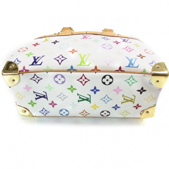 Monogram Multicolor Trouville White
