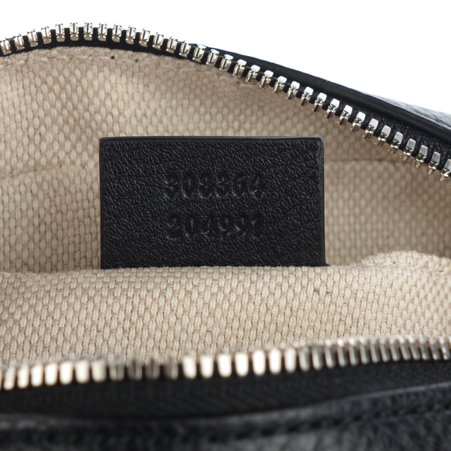 Pebbled Calfskin Studded Small Soho Disco Bag Black