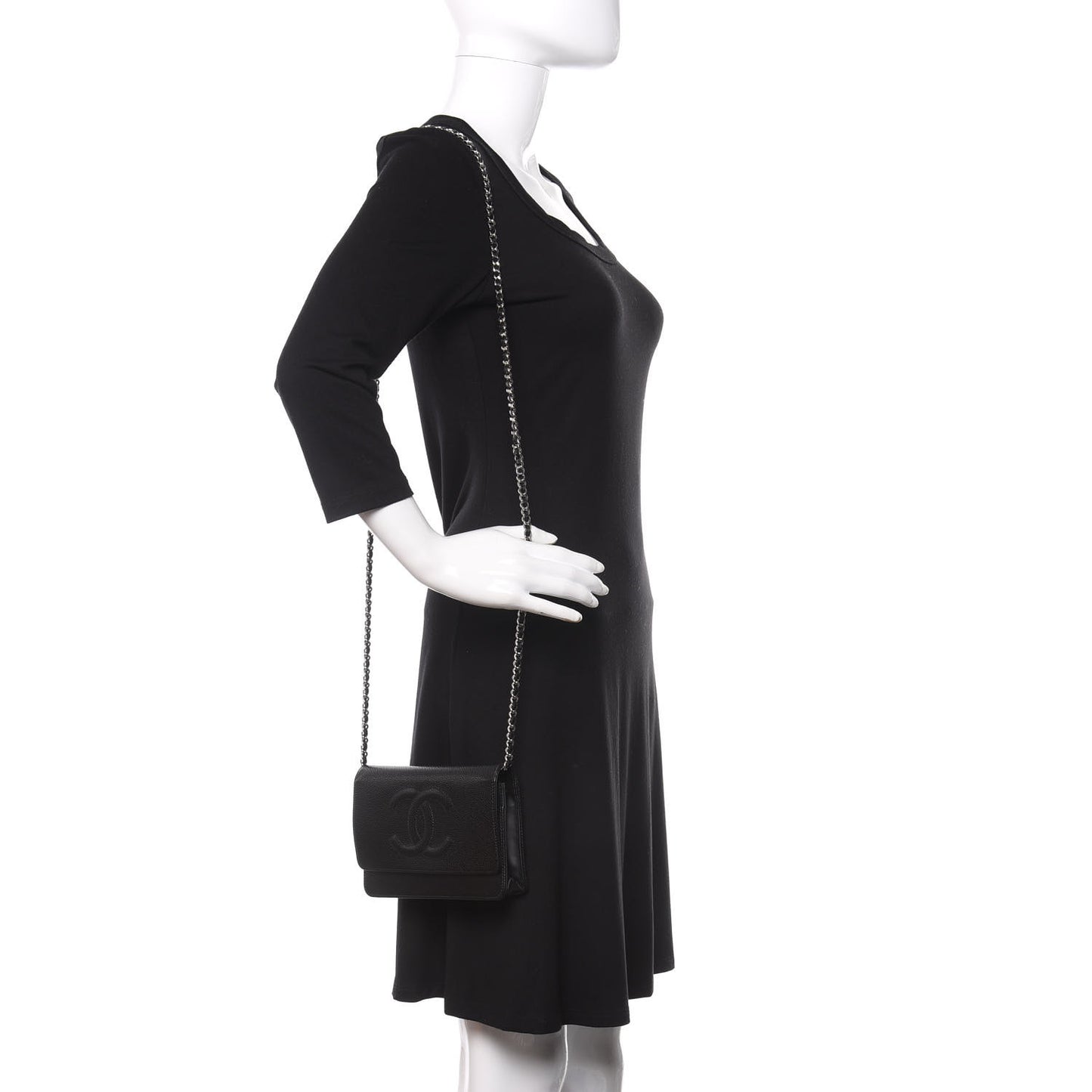 Caviar Timeless CC Wallet On Chain WOC Black
