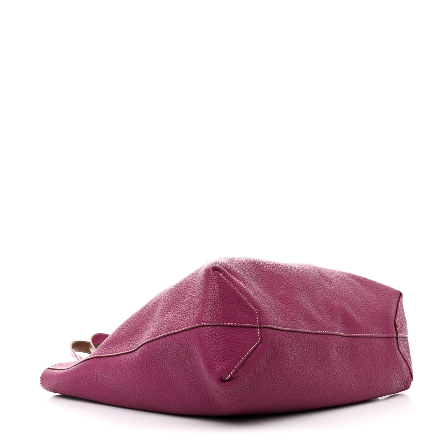 Taurillon Clemence Double Sens 36 Reversible Tote Marron Tosca