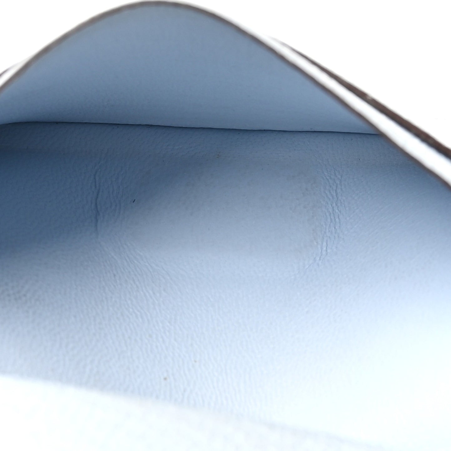 Chevre Mysore Mini Bearn Wallet Bleu Brume