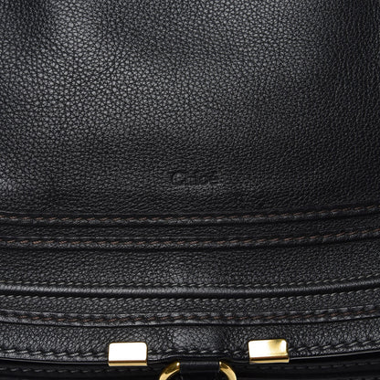 Chloe Calfskin Large Marcie Satchel Black 9 of 9