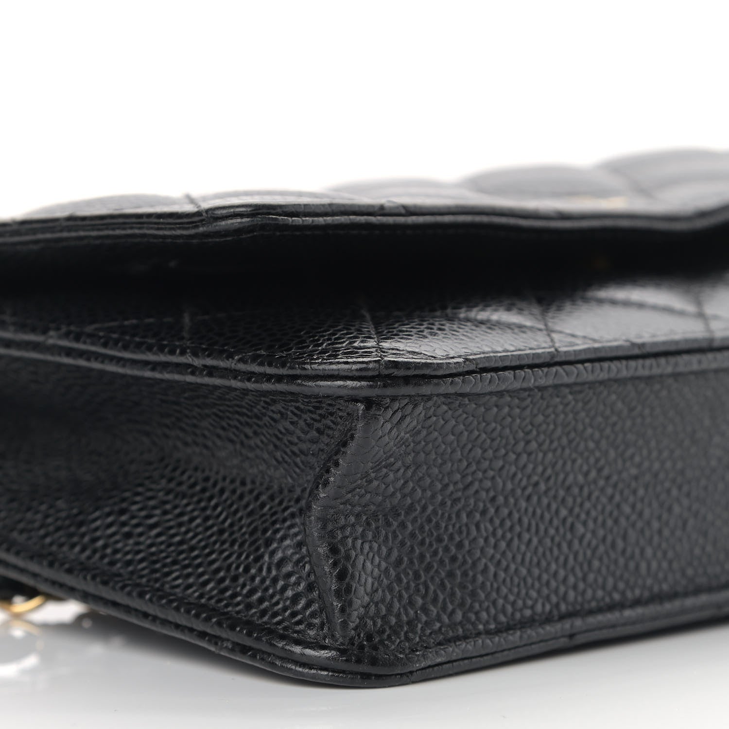 Chanel Caviar Quilted Wallet On Chain WOC Black 8 of 13
