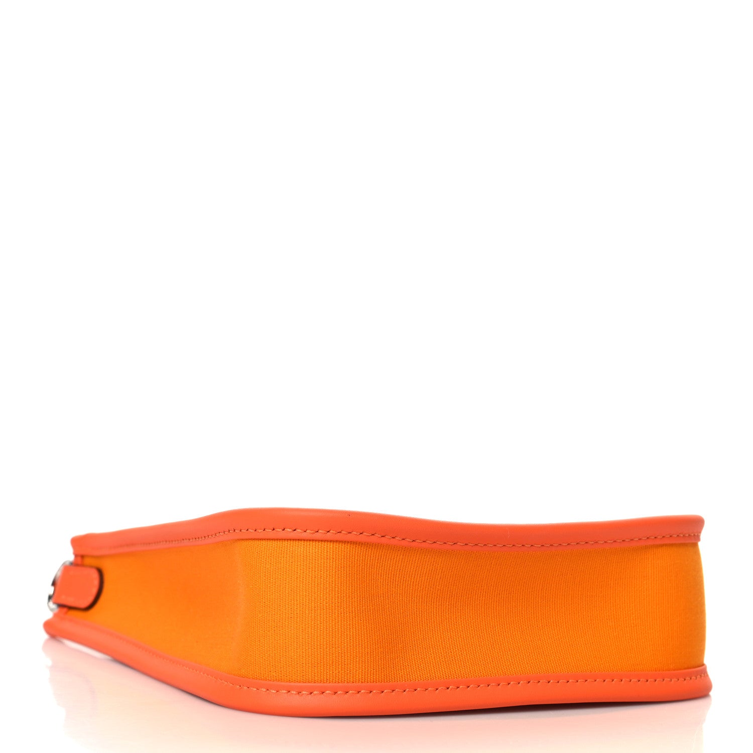 Hermes Toile Officier Swift Neo Evelyne TPM Jaune D'Or Feu Orange