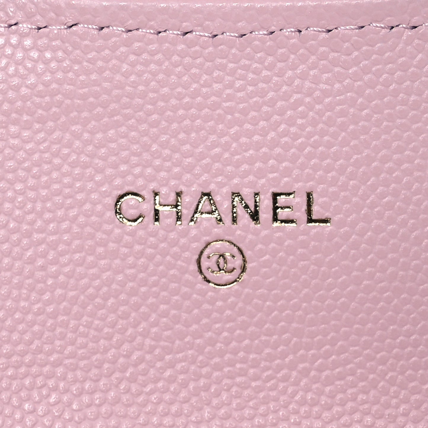 Caviar Quilted Medium Flap Wallet Light Pink