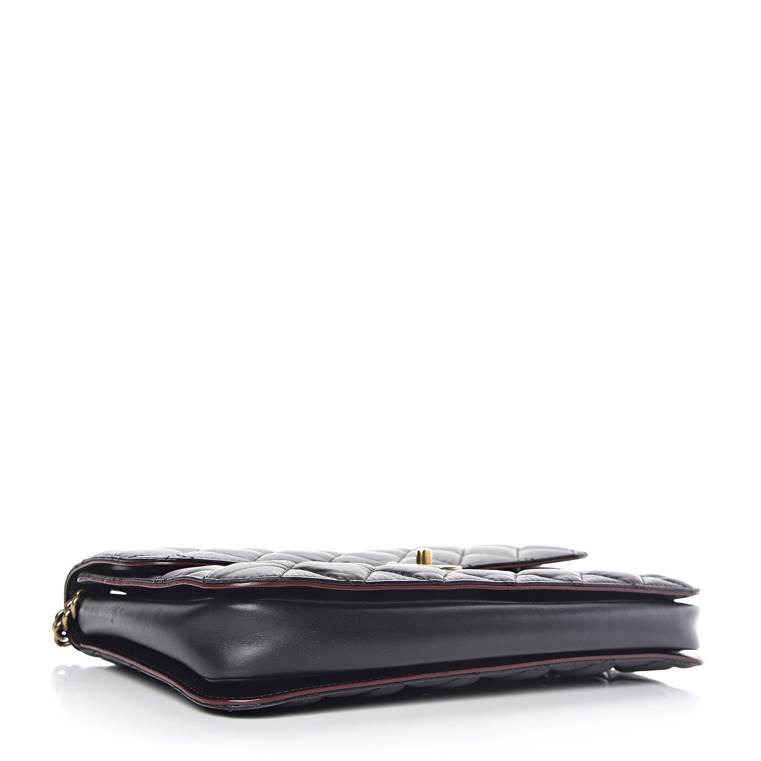 Chanel Calfskin Quilted Large Perfect Edge Flap Black 4 of 9