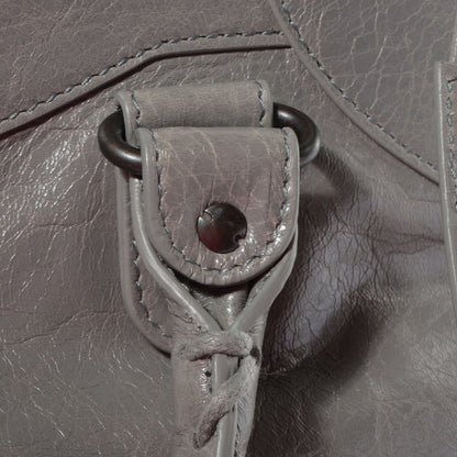 Balenciaga Agneau Classic Hardware Velo Gris Pyrite 10 of 10