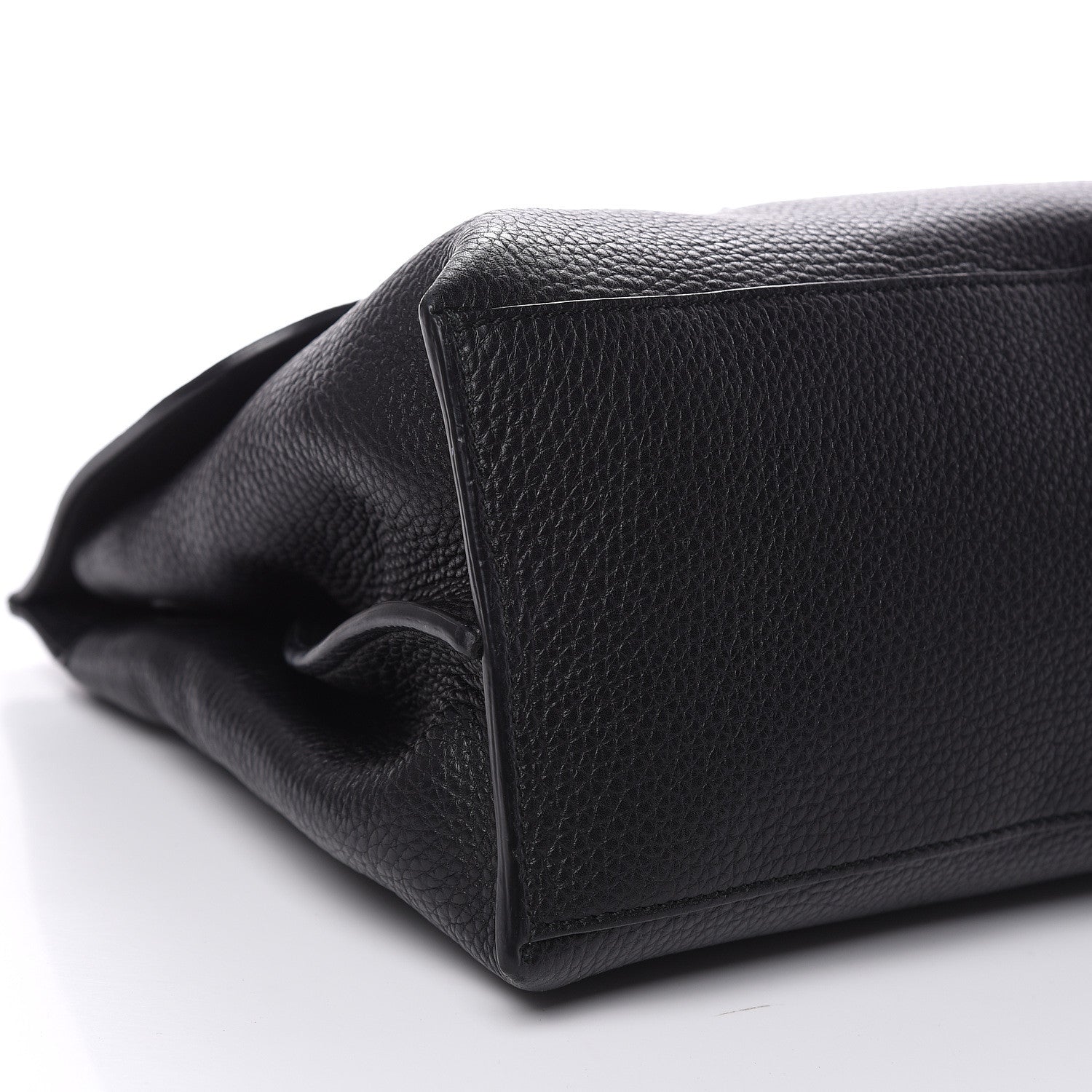 Gucci Cellarius Calfskin Medium Bamboo Daily Top Handle Bag Black 7 of 8