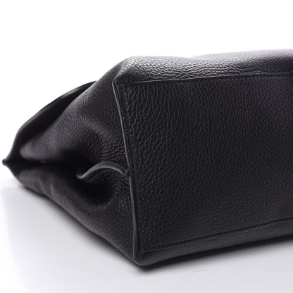 Gucci Cellarius Calfskin Medium Bamboo Daily Top Handle Bag Black 7 of 8