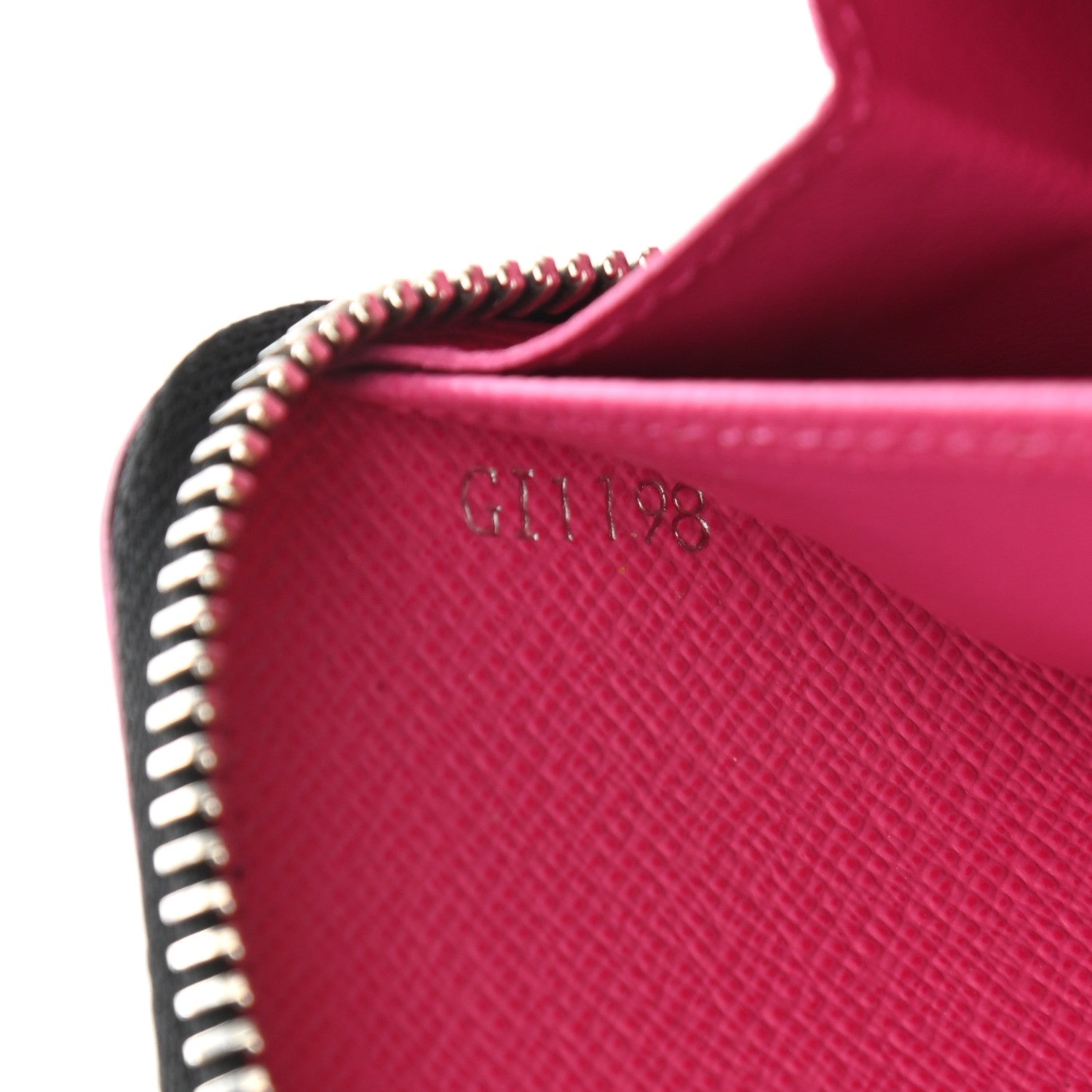 Louis Vuitton Epi Zippy Wallet Black Hot Pink 7 of 11