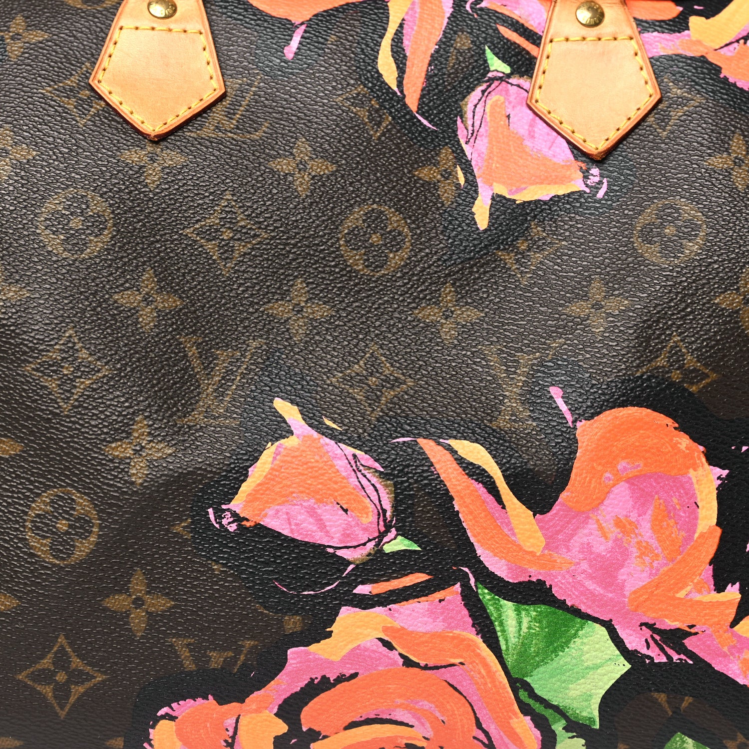 Louis Vuitton Monogram Roses Speedy 30 7 of 11