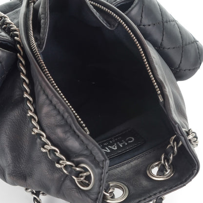 Chanel Calfskin Mini Backpack Is Back Black 5 of 7