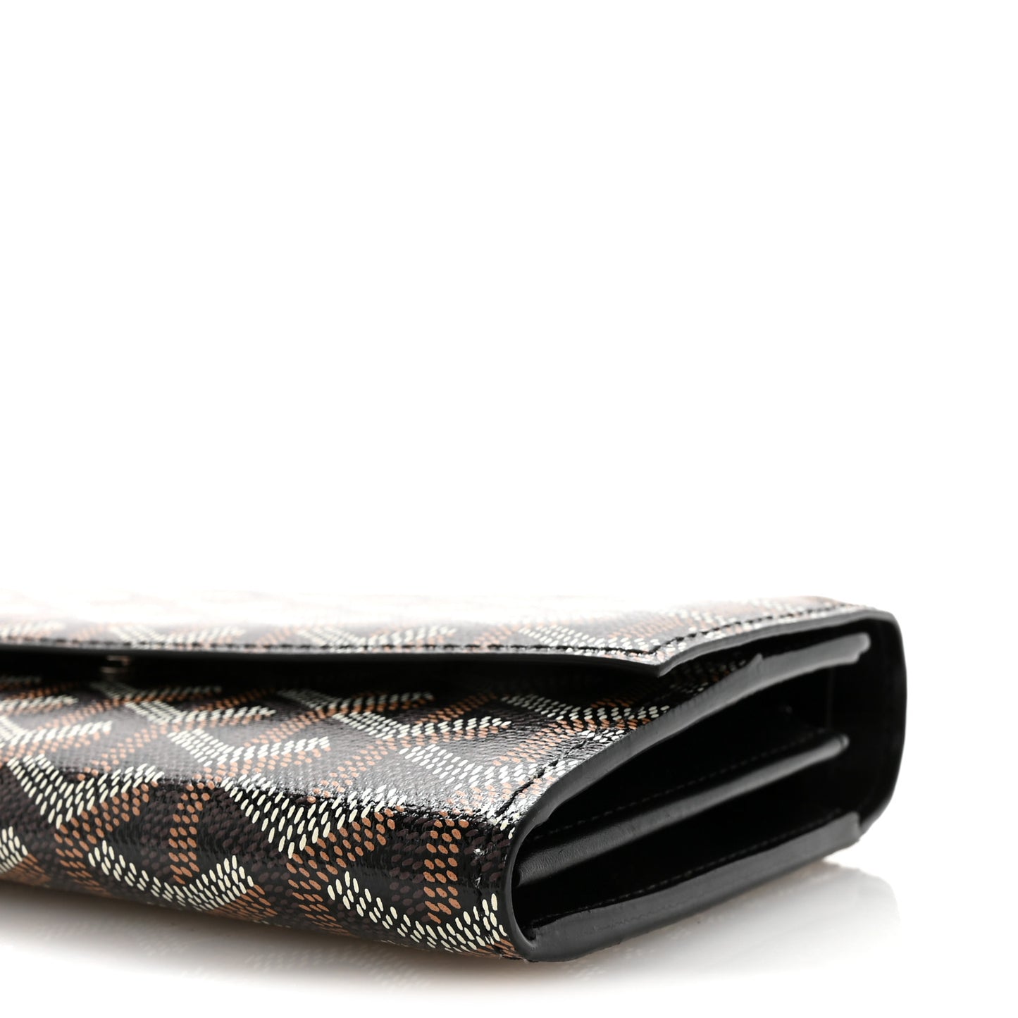 Goyardine Varenne Continental Wallet Black