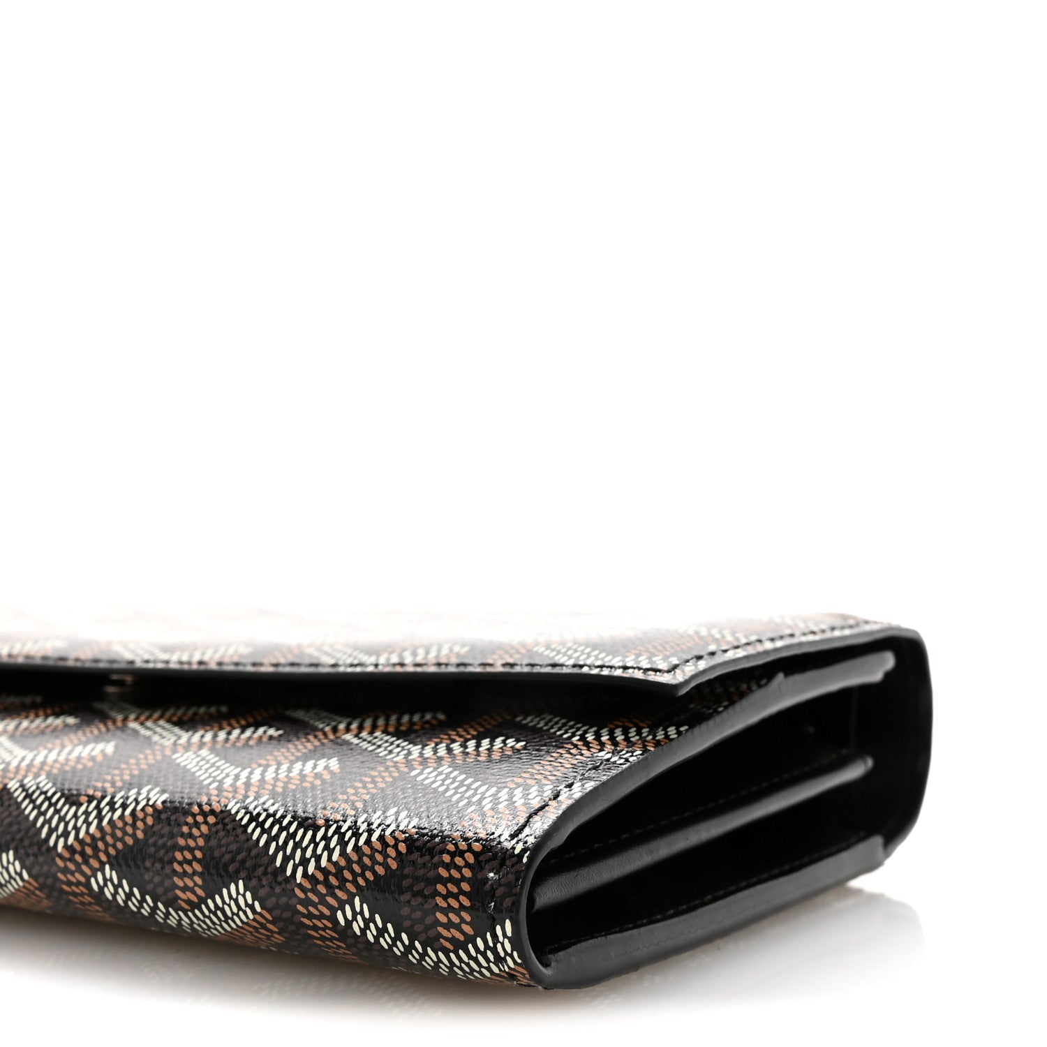 Goyard Goyardine Varenne Continental Wallet Black 10 of 10