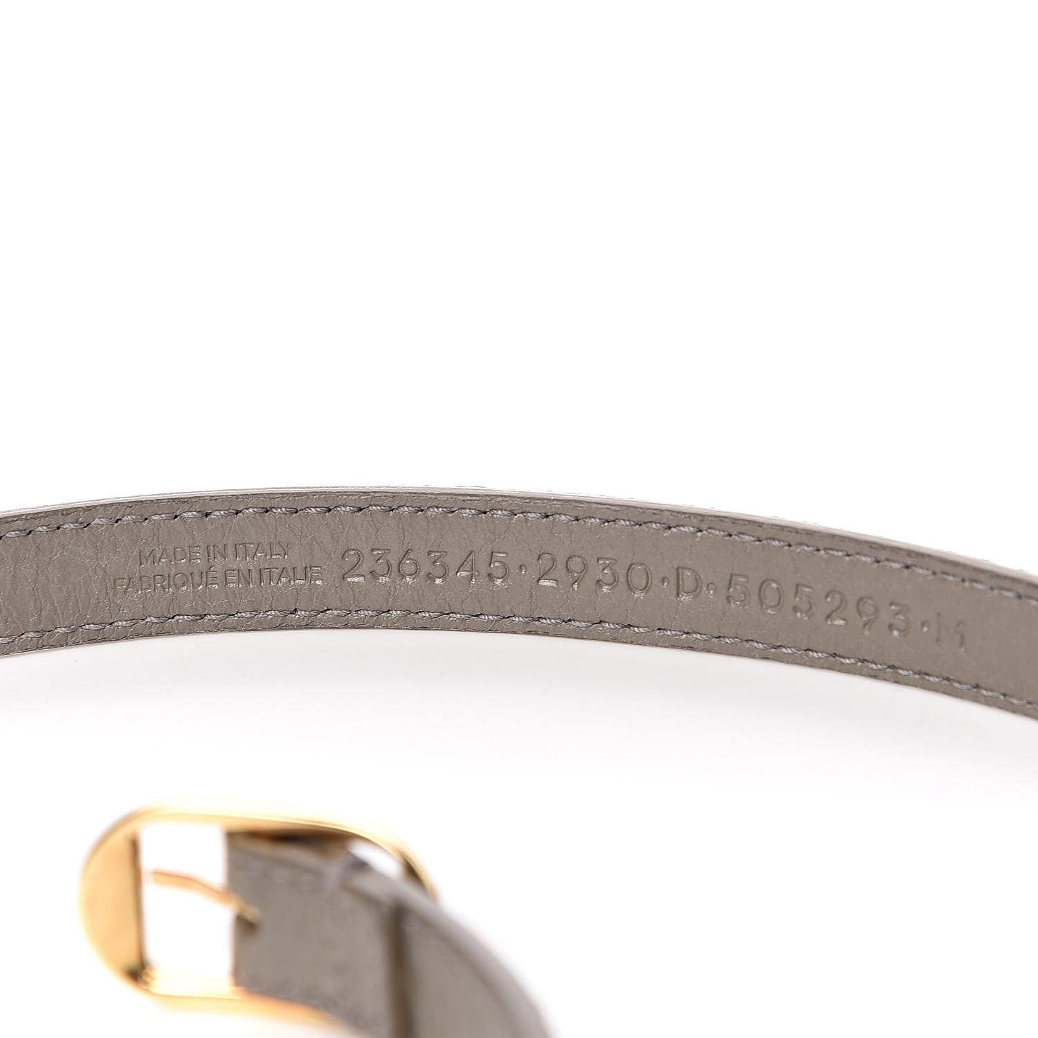 Balenciaga Agneau Giant Gold Triple Tour M Bracelet Beige Liege 6 of 7