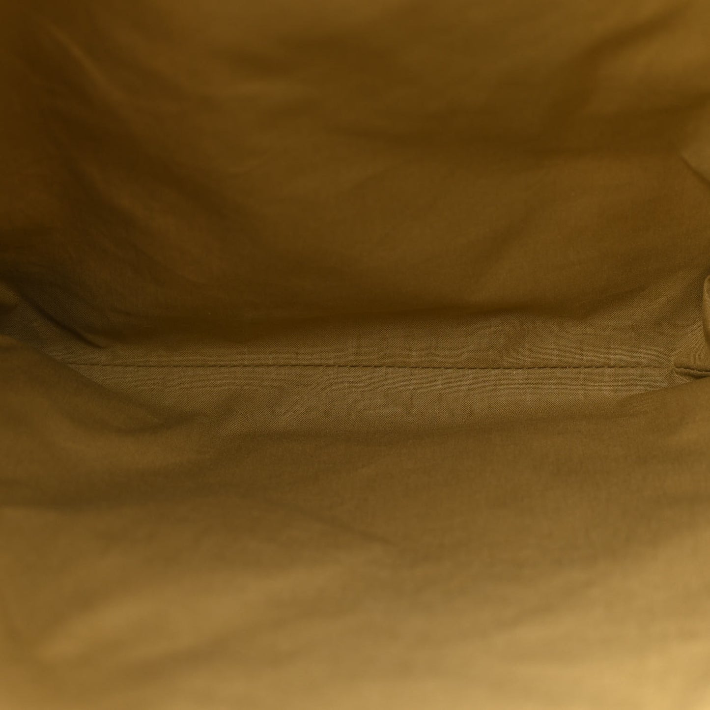 Vintage Canvas Calfskin Web Flat Tote Sand Light Cuir
