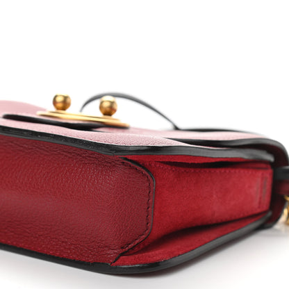 Chloe Goatskin Small Mily Shoulder Bag Sienna Red 9 of 10